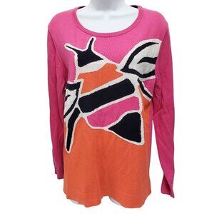 Crown & Ivy Womens Bee Sweater Size XL